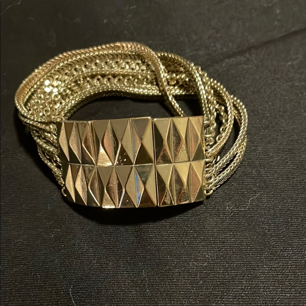 3/$25 BCBGeneration Gold Geometric Bracelet